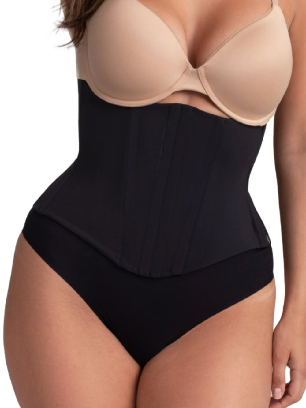 HoneyLove Waist Hero Cincher Waist Definition Women's SMALL Black SPWC00003